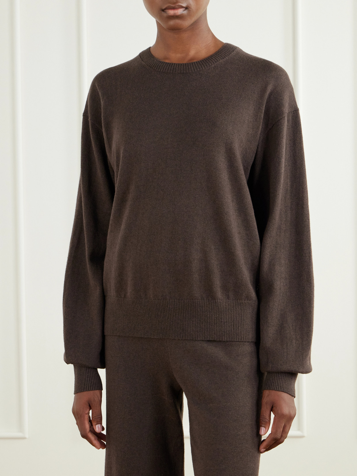 Éterne - Cotton And Cashmere-Blend Sweater