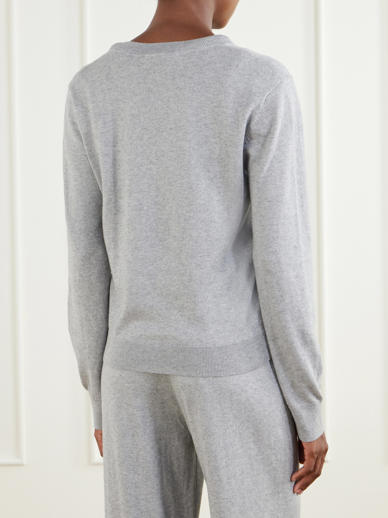 Éterne - Cotton And Cashmere-Blend Sweater