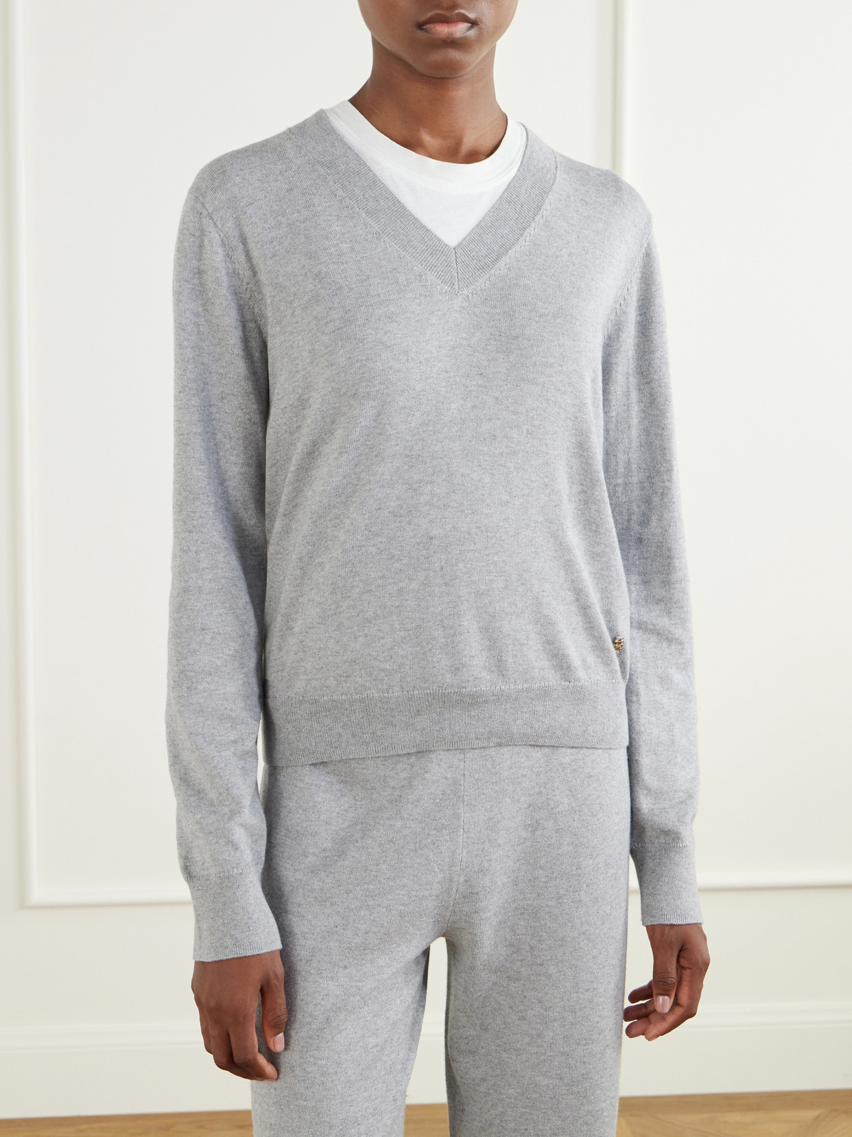Éterne - Cotton And Cashmere-Blend Sweater