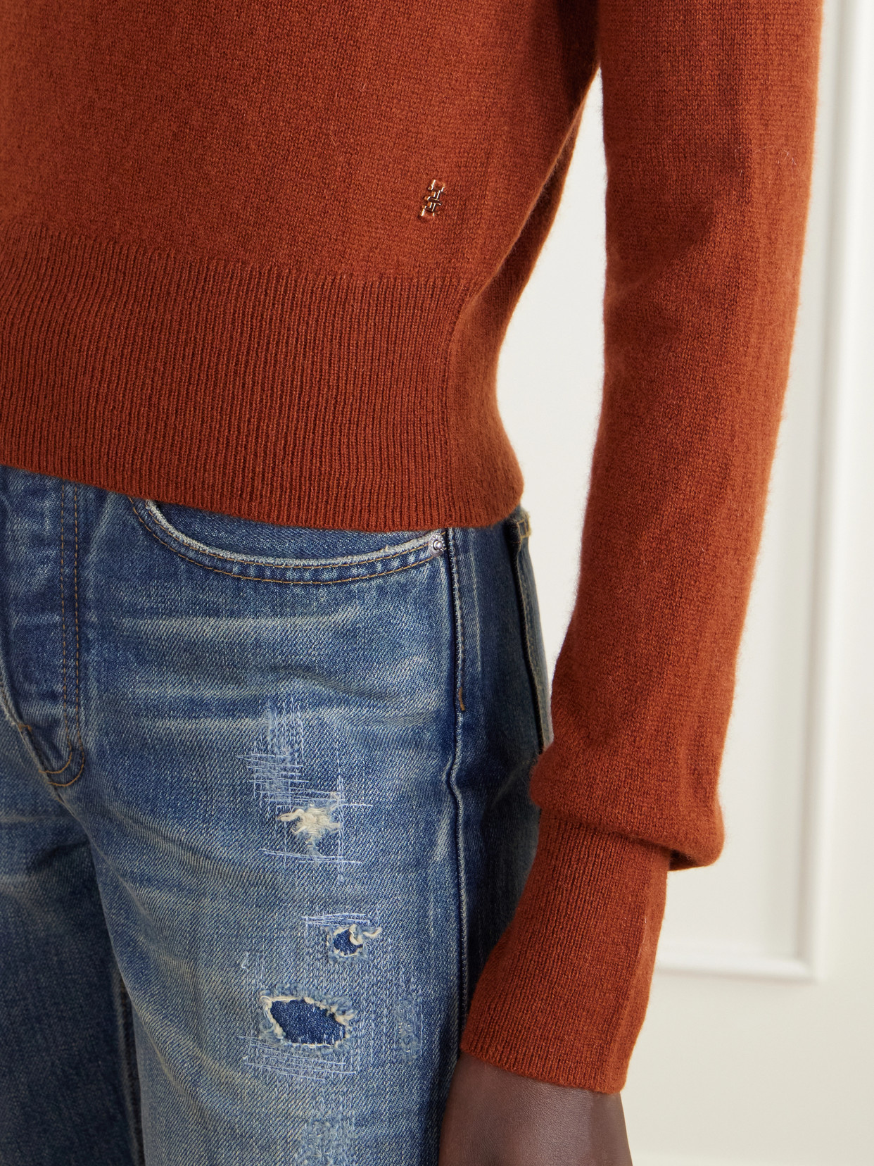 Éterne - Vance Cashmere Polo Sweater
