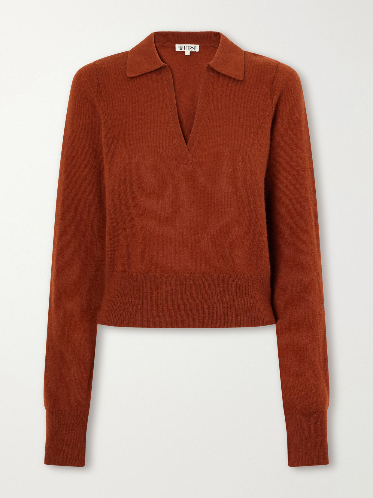Éterne - Vance Cashmere Polo Sweater