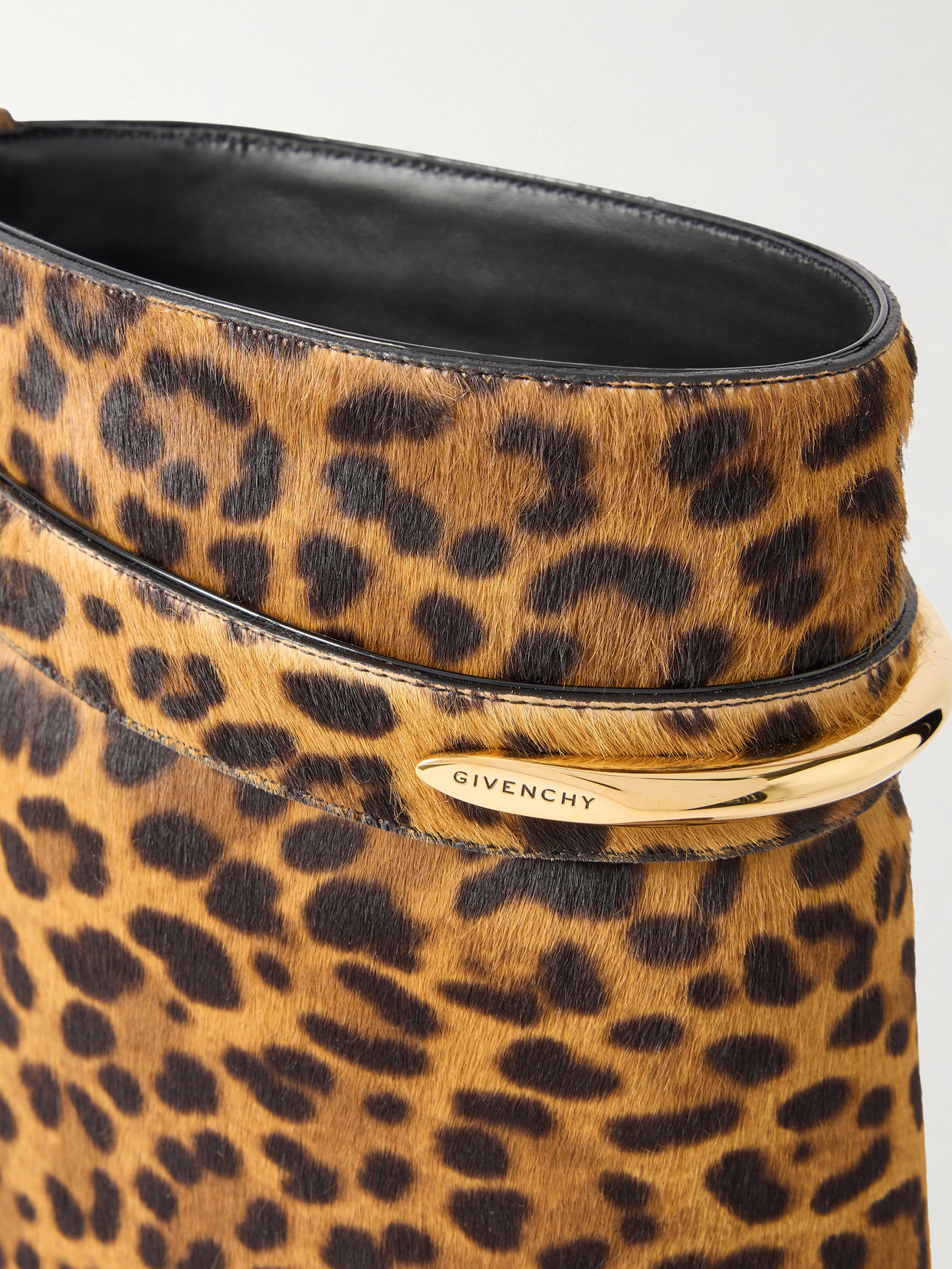 Shark Animal-Print Ankle Boots