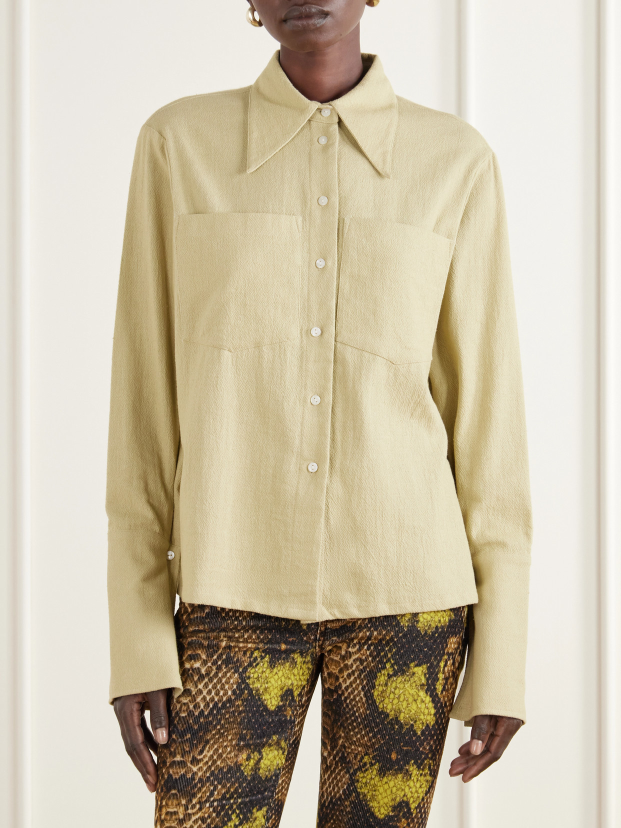Delta Cotton Broken Twill Shirt