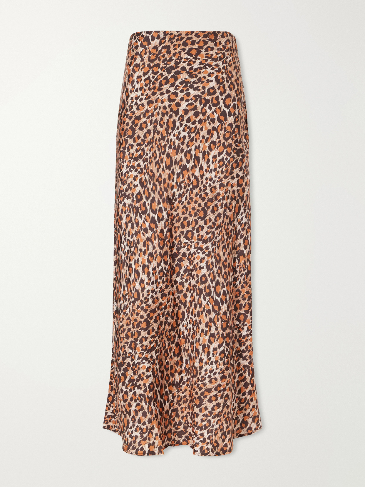 Lyra Leopard-Print Silk-Crepe De Chine Maxi