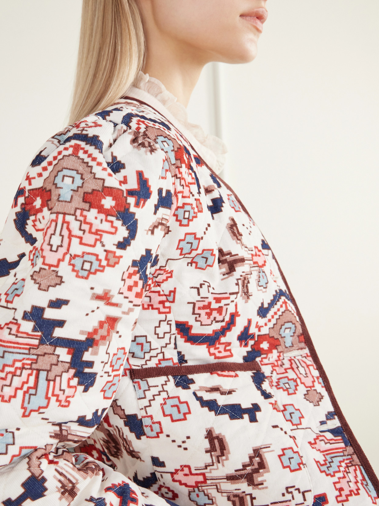 Dorian Jacquard Cotton-Corduroy Jacket