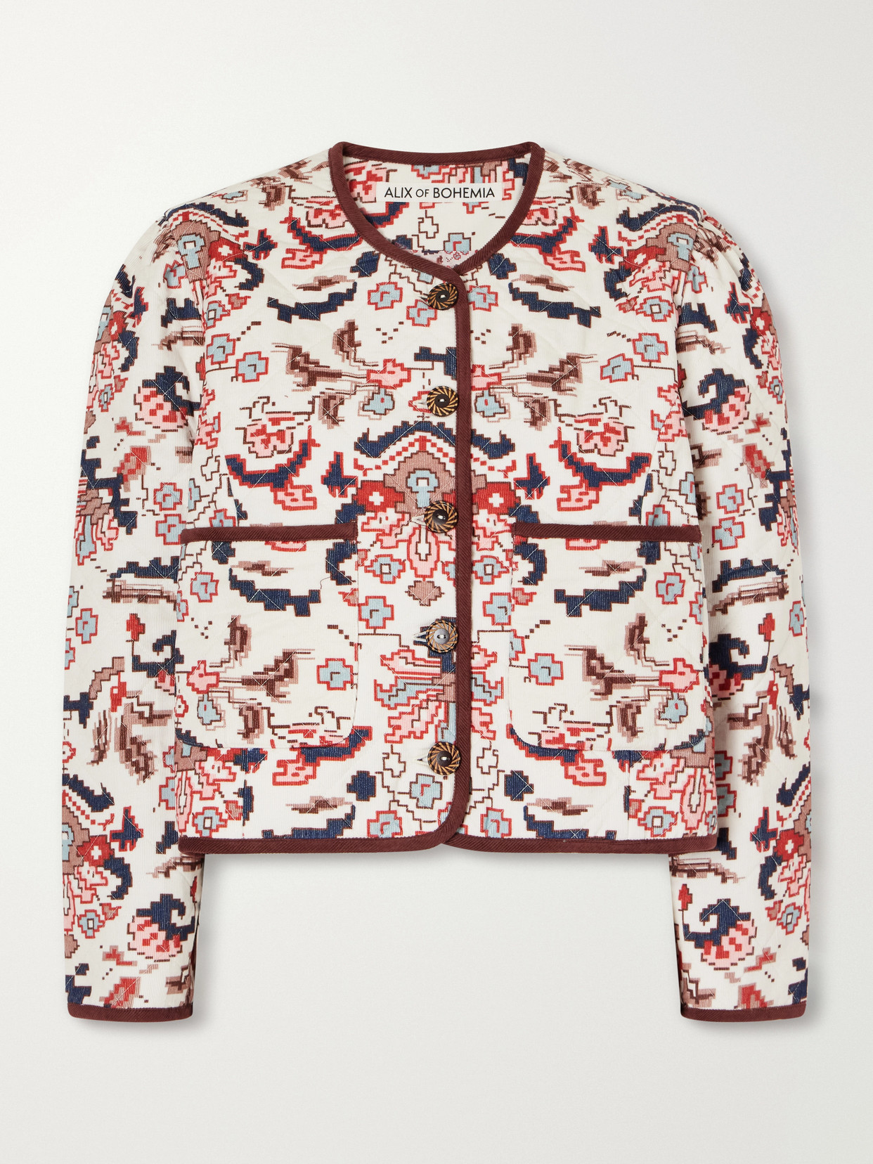 Dorian Jacquard Cotton-Corduroy Jacket