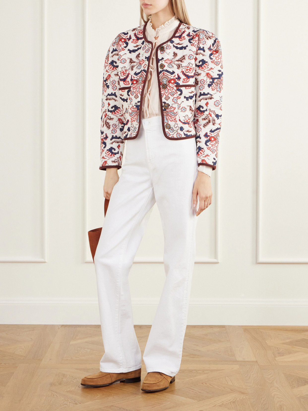 Dorian Jacquard Cotton-Corduroy Jacket