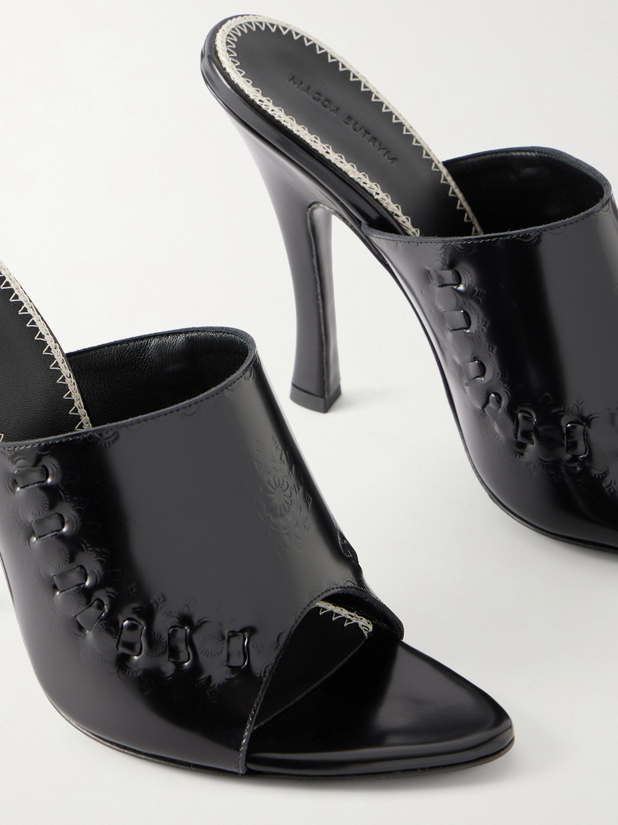 Embossed Sandals