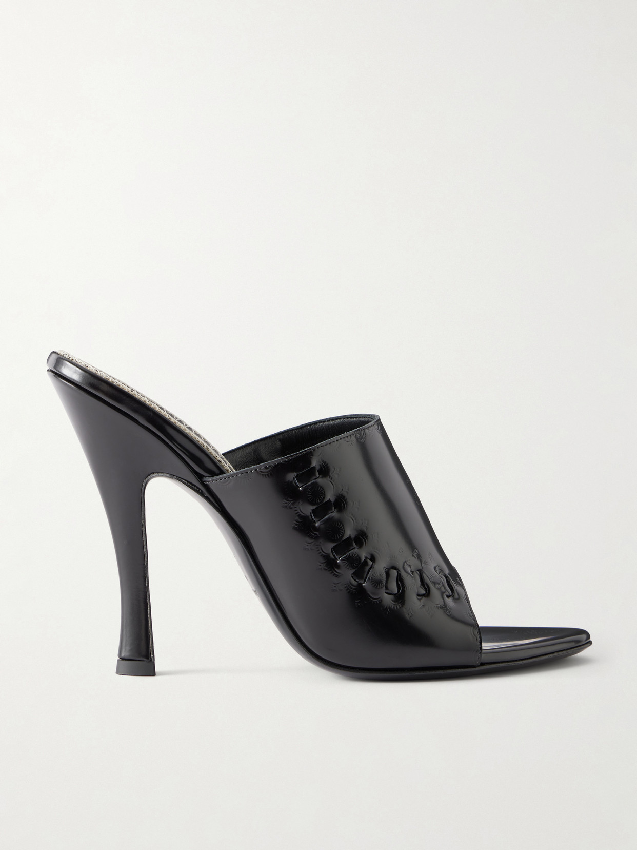 Embossed Sandals