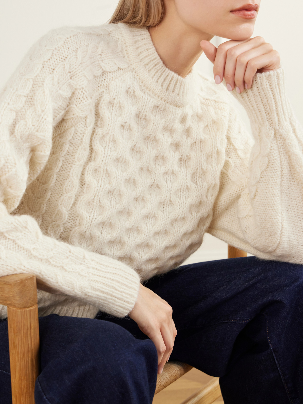 Lennox Cable-Knit Sweater