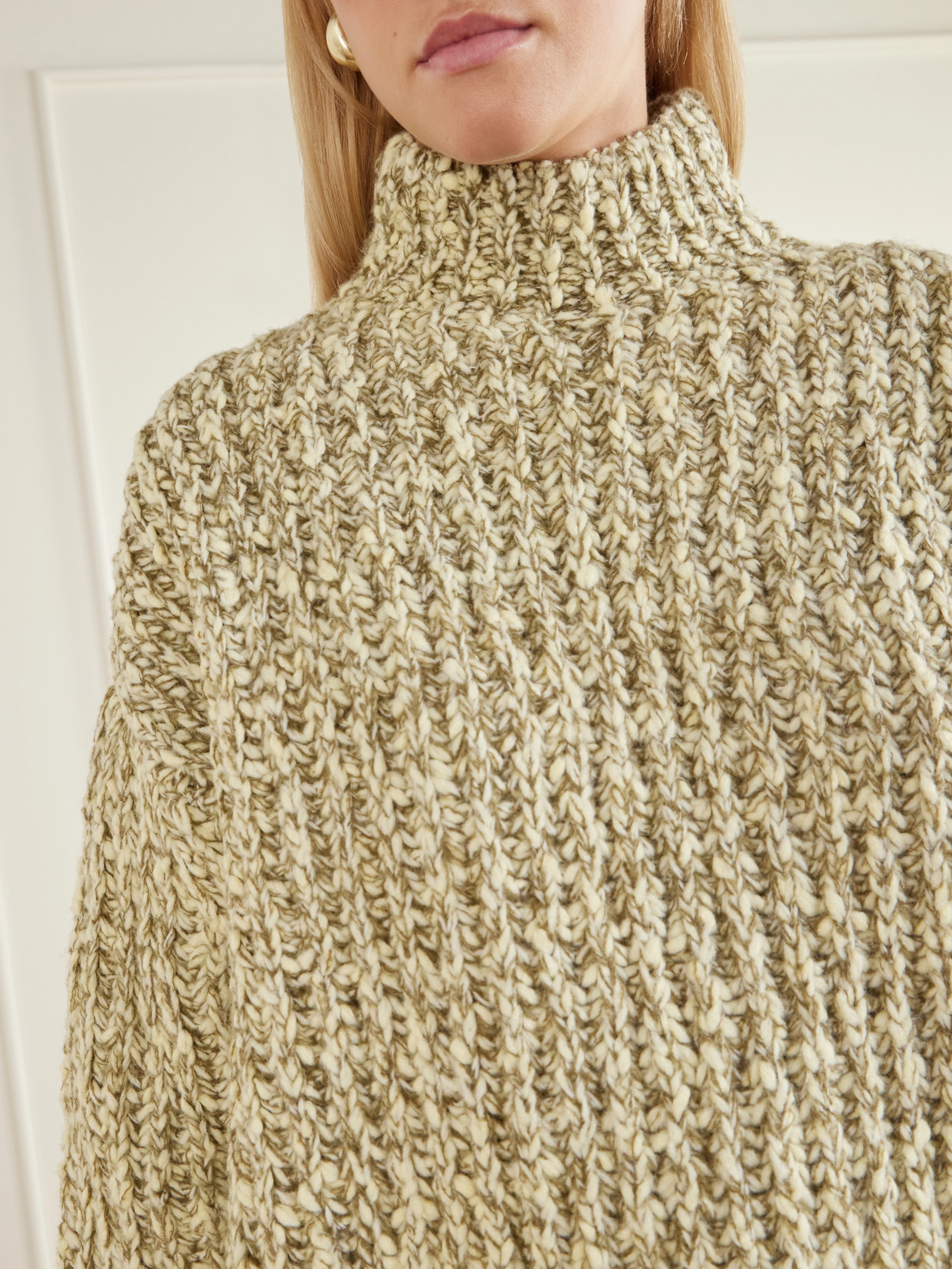 Albie Ribbed-Knit Turtleneck Sweater