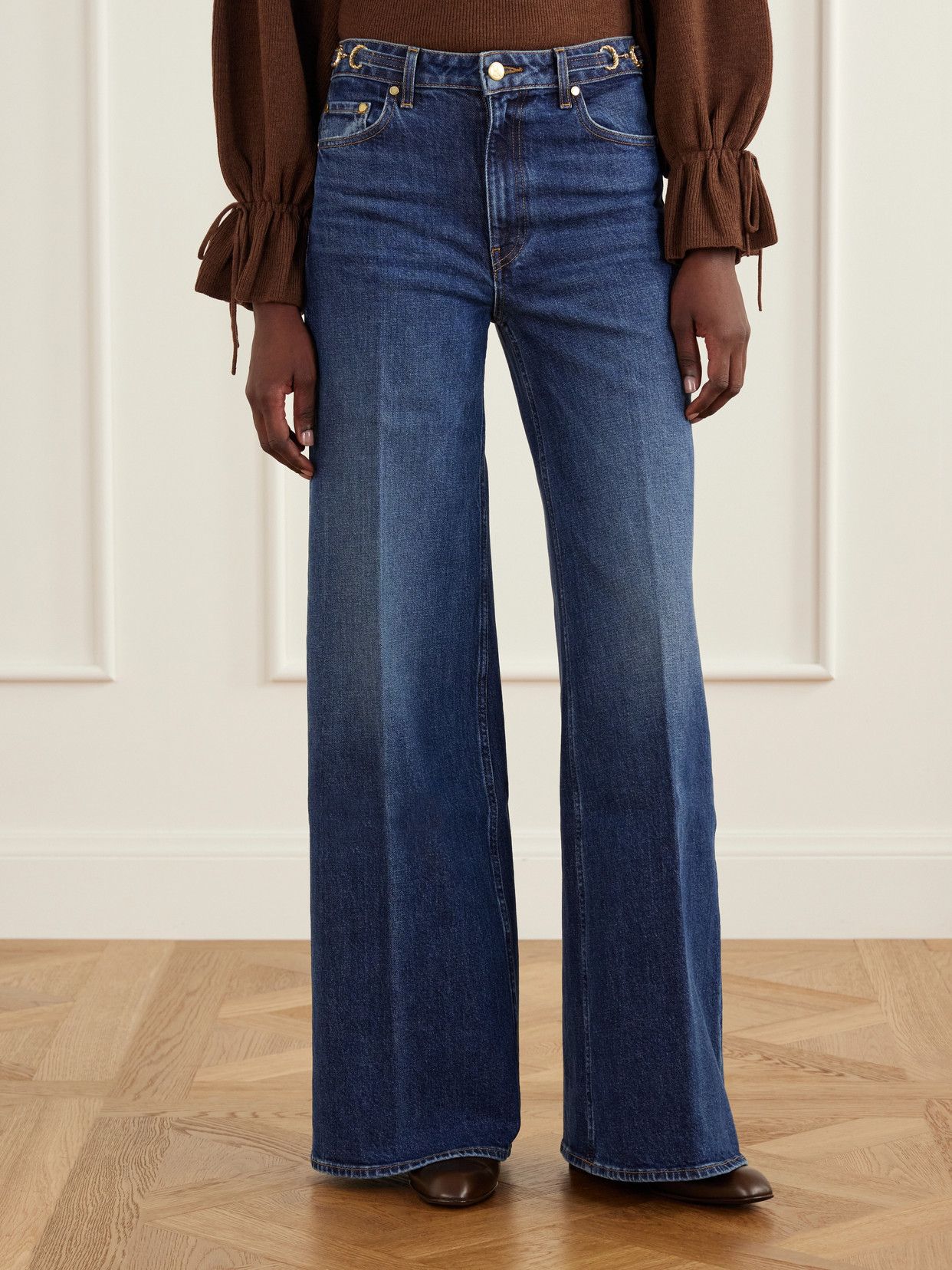 The Stretch Valory Flare High-Rise Jeans
