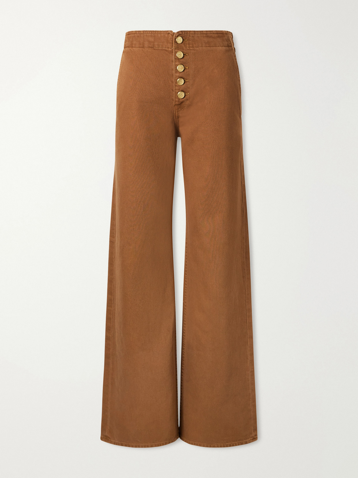 The Jasmine Belted Low-Rise Wide- Leg