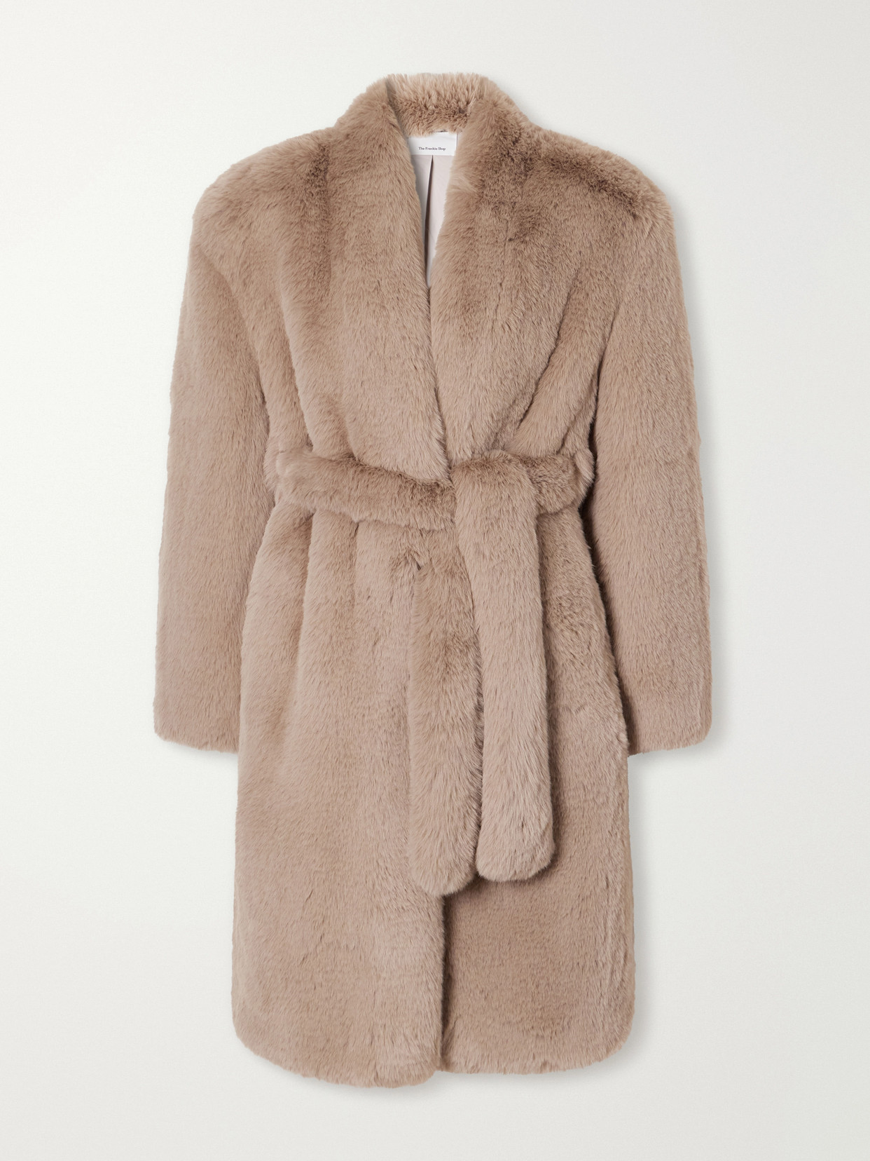 Destiny Belted Plush Coat