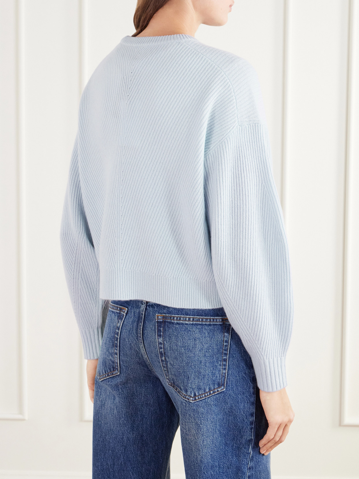 Ribbed Cashmere Sweater