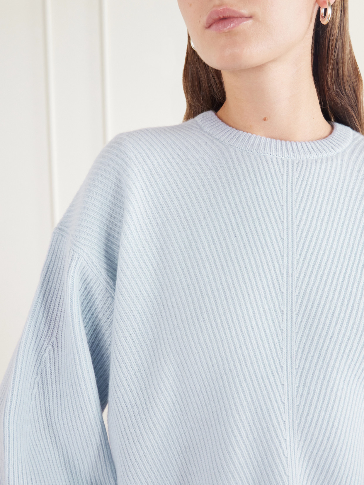 Ribbed Cashmere Sweater