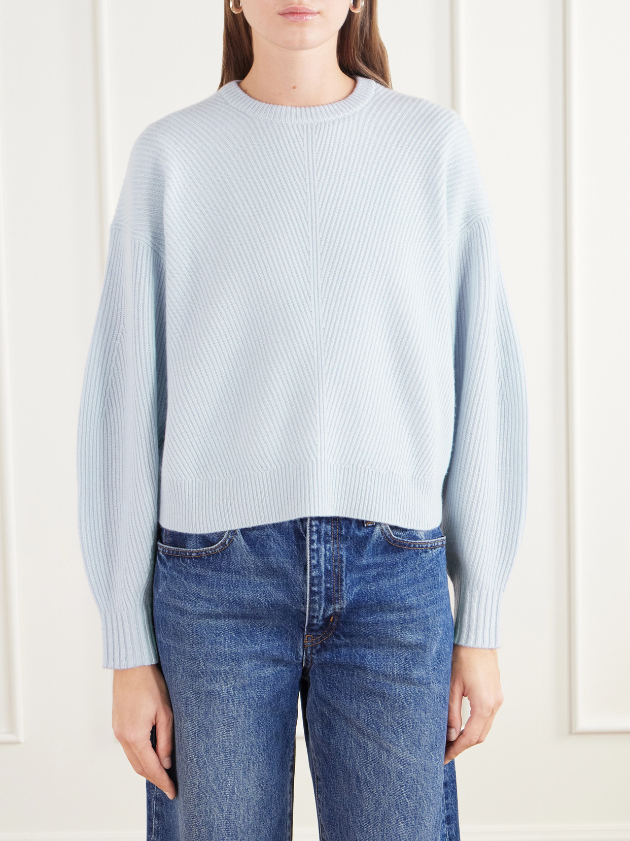 Ribbed Cashmere Sweater
