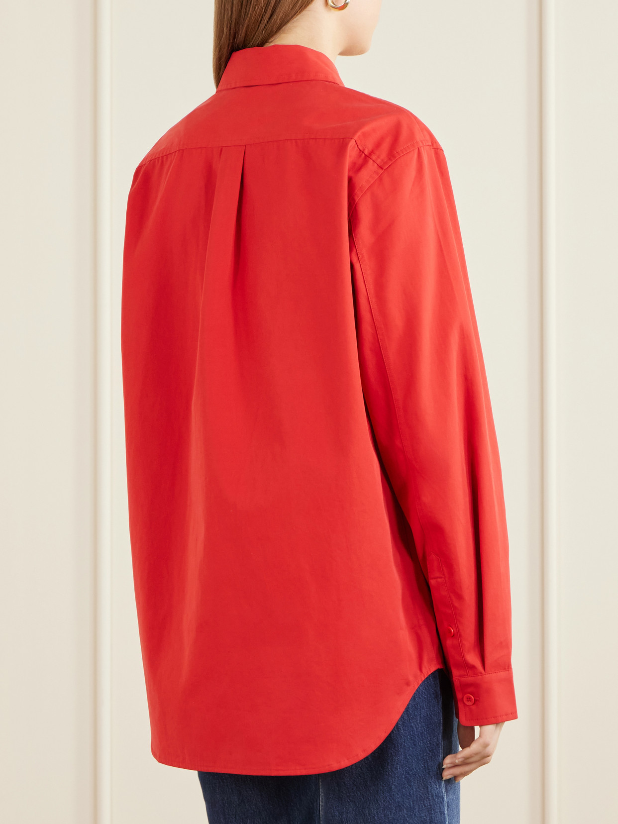 Easy Cotton-Twill Gabardine Shirt
