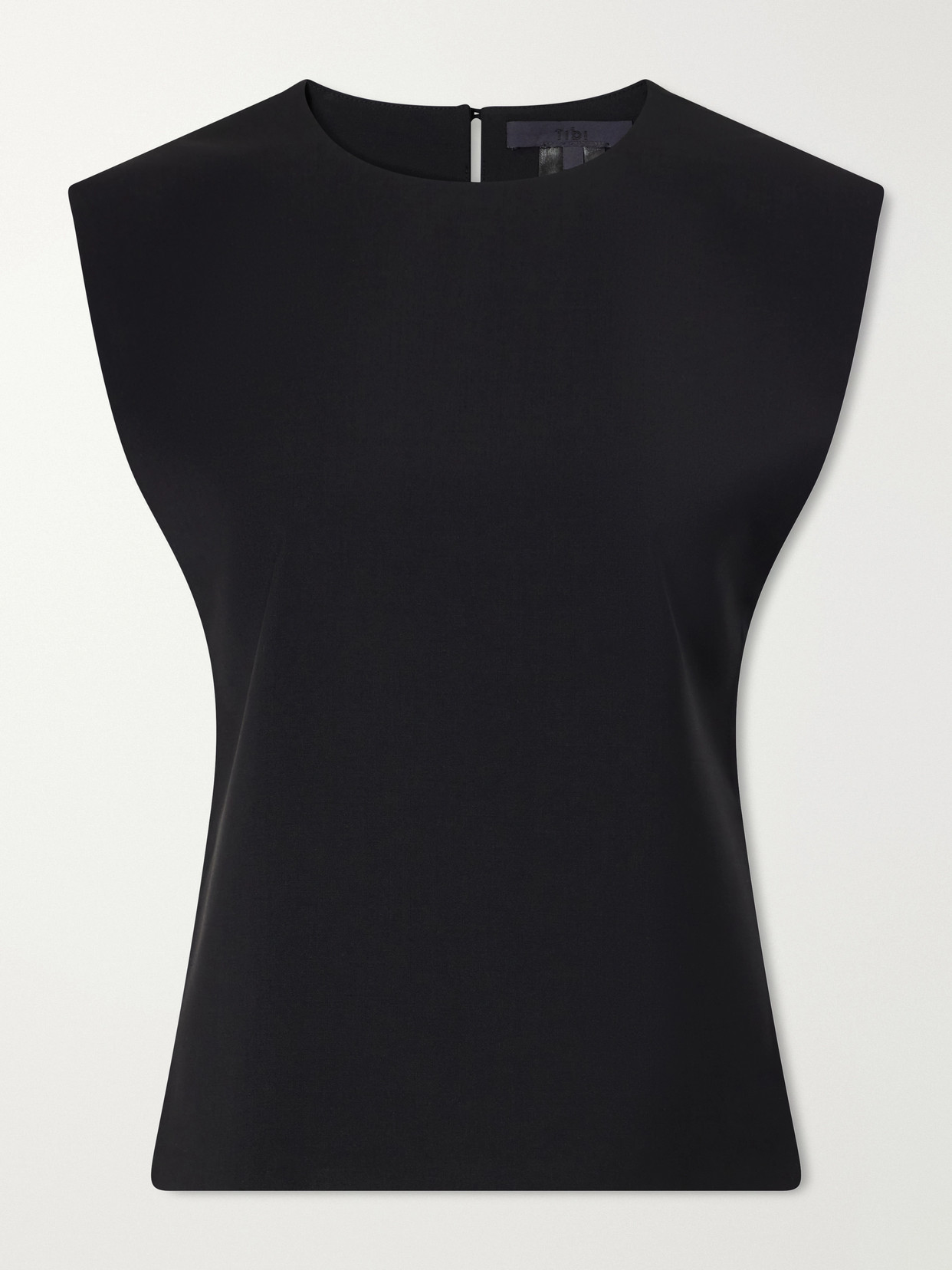 Tie-Detailed Crepe Top