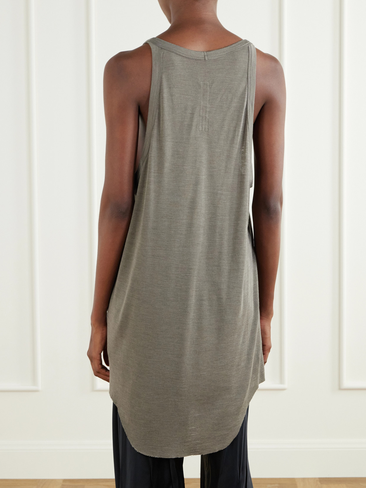 Gigi Wool And Silk-Blend Jersey Tank