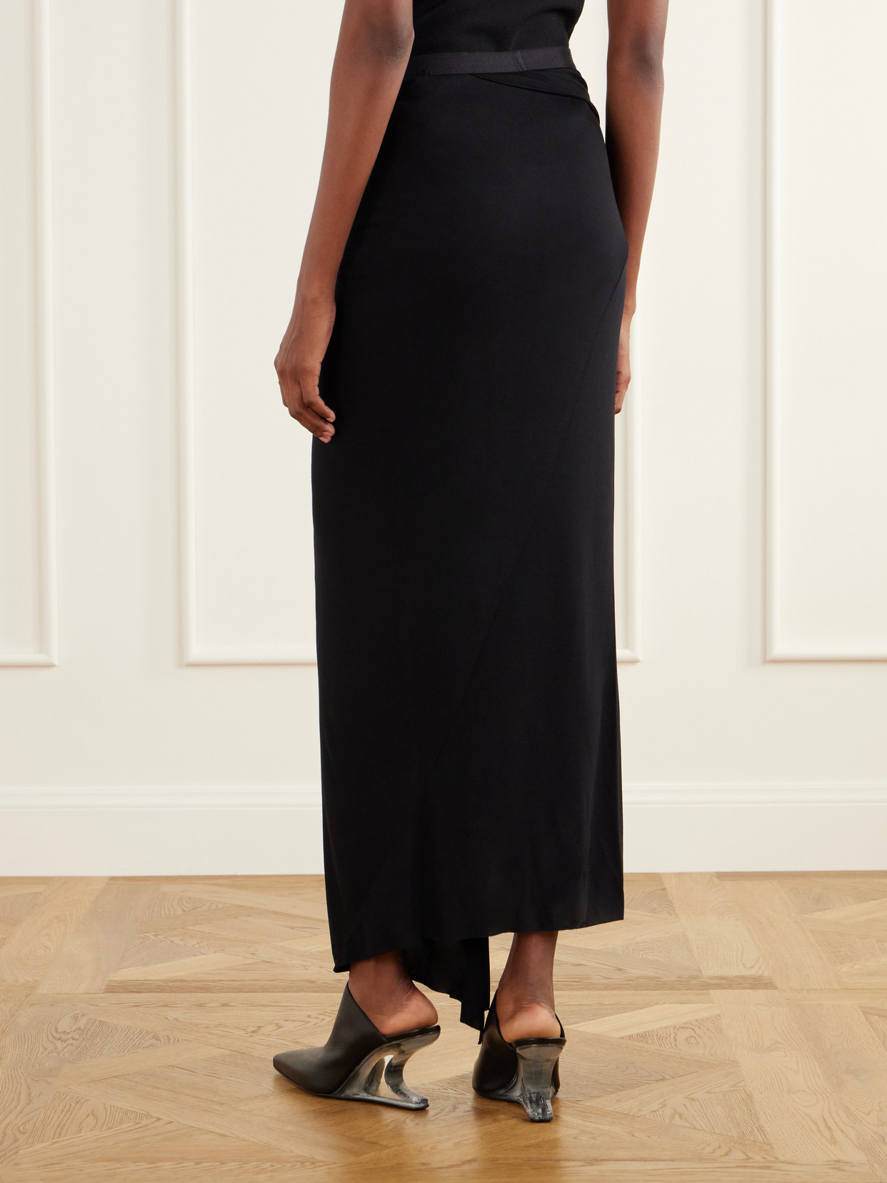 Anthem Draped Jersey Midi