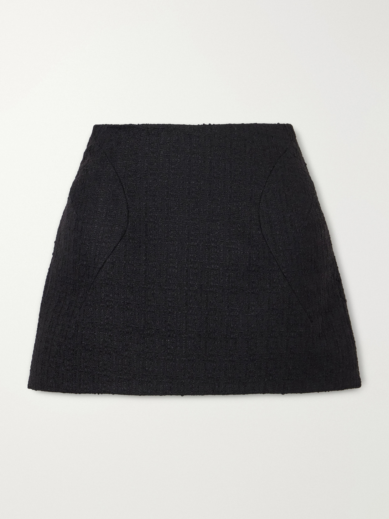 And Mohair-Blend Tweed Mini