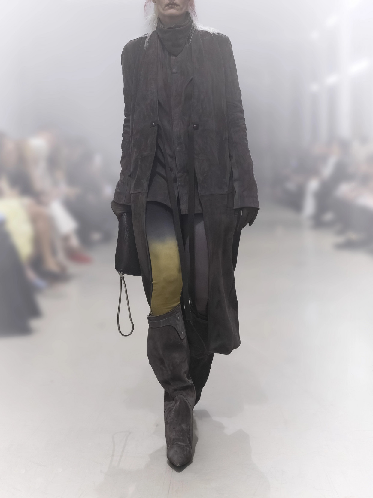 Brushed Alpaca And Wool-Blend Wrap Coat