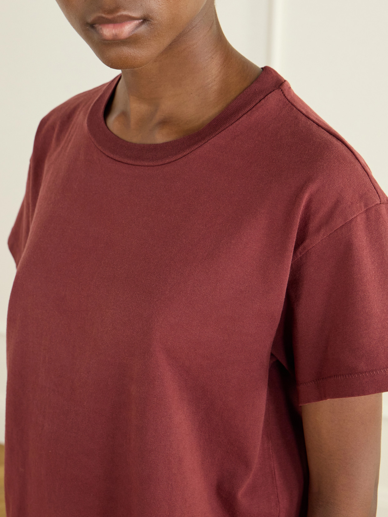 Square Cotton-Jersey T-Shirt