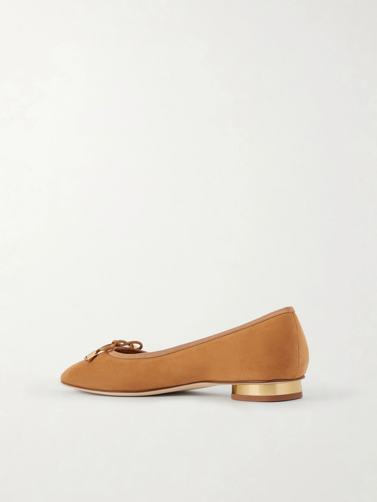 Suede Ballet Flats