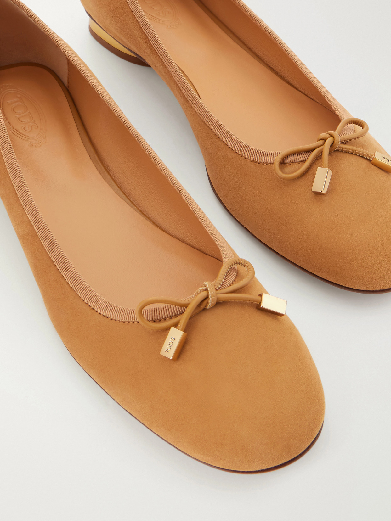 Suede Ballet Flats
