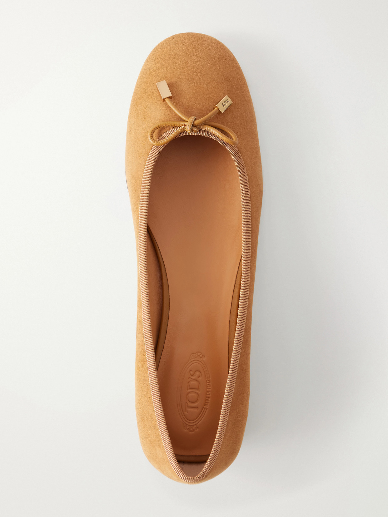 Suede Ballet Flats