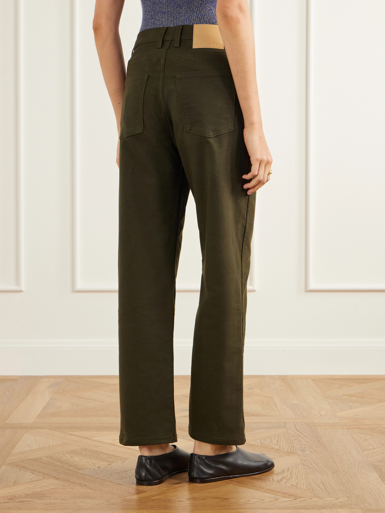 Plein Mid-Rise Straight-Leg Jeans