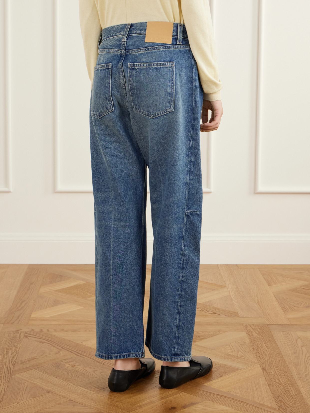 Slim Lasso High-Rise Wide- Leg