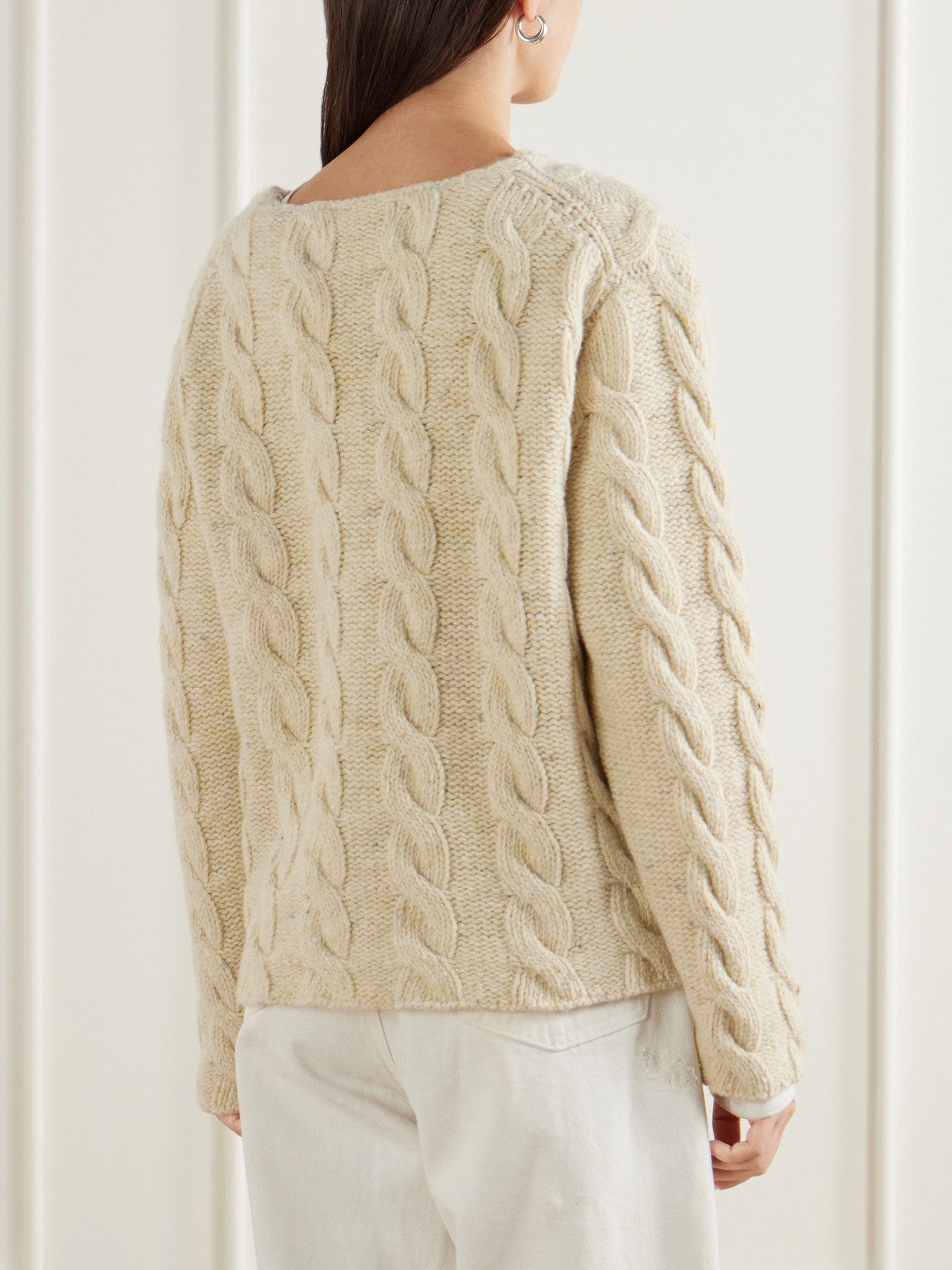 Cable-Knit Sweater