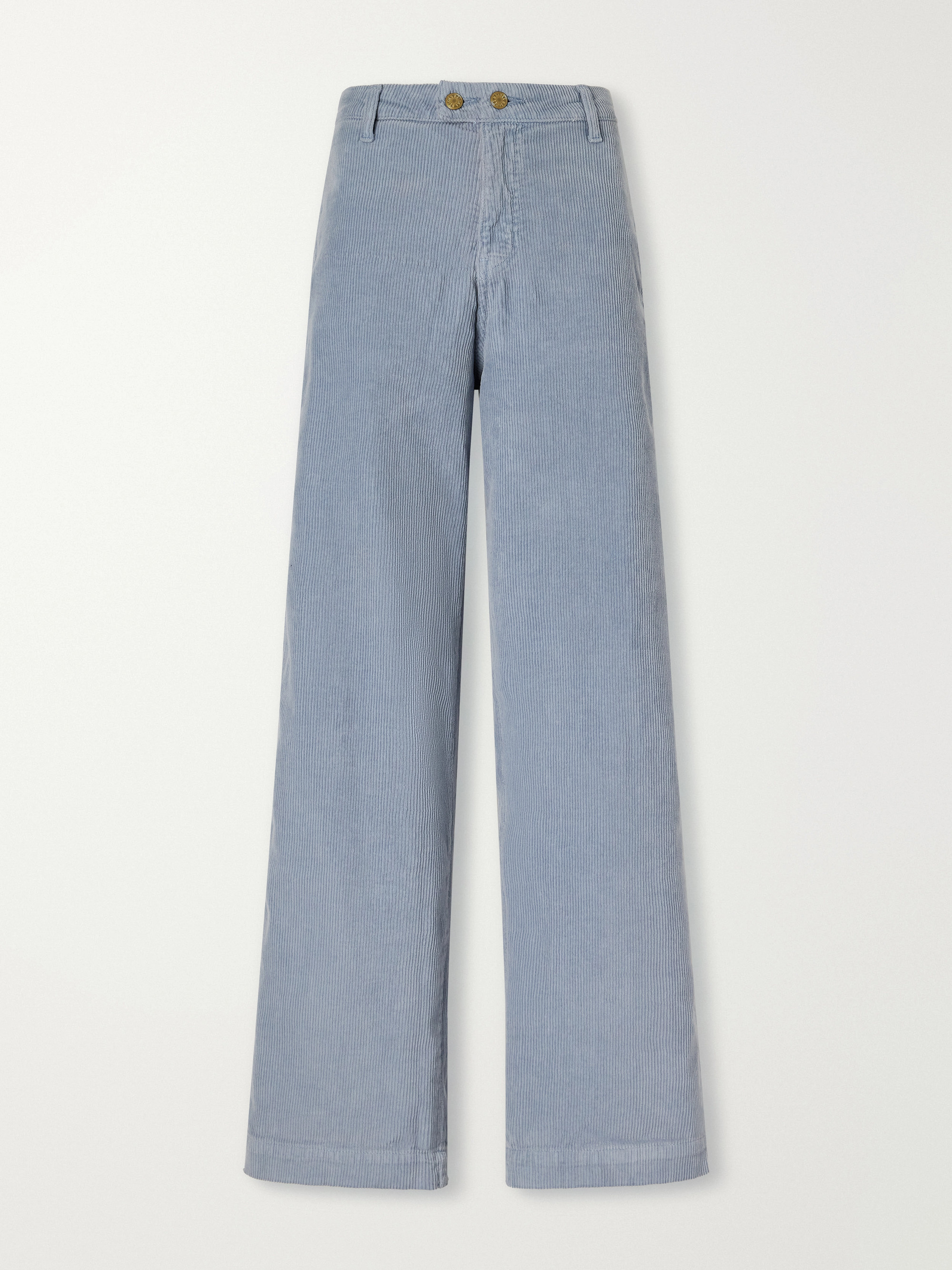 B Sides Cotton-blend corduroy wide-leg pants