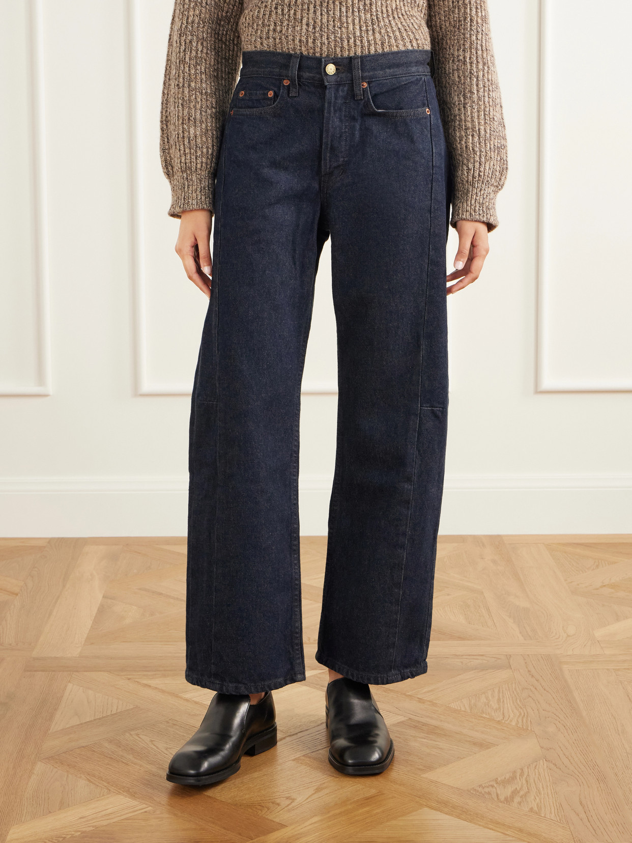 Slim Lasso High-Rise Wide- Leg
