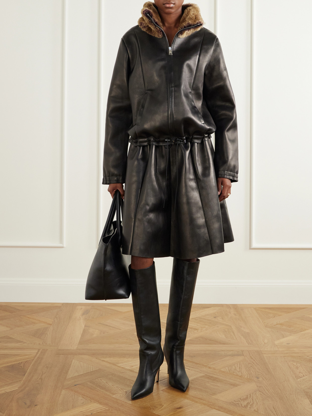 Naomi Paneled Midi