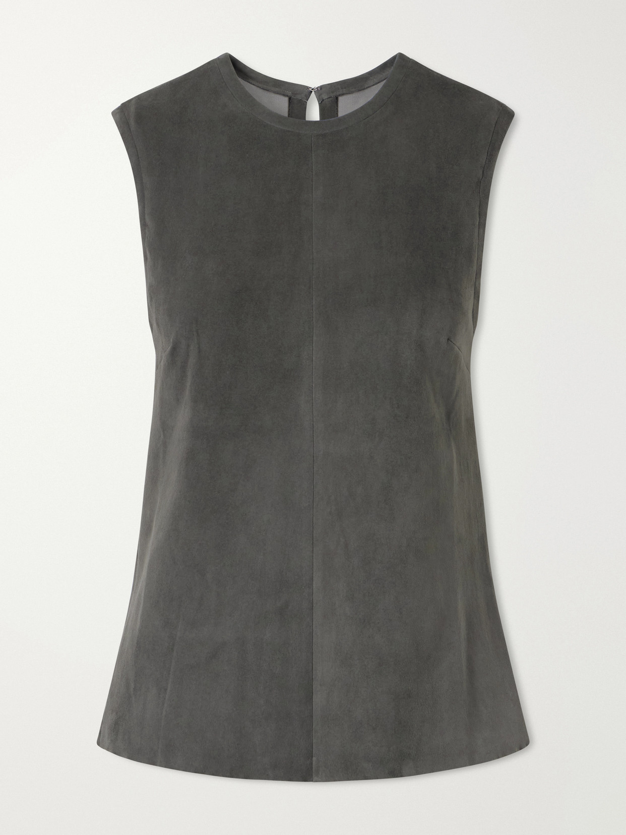 Stouls Miuccia Suede Tank In Gray