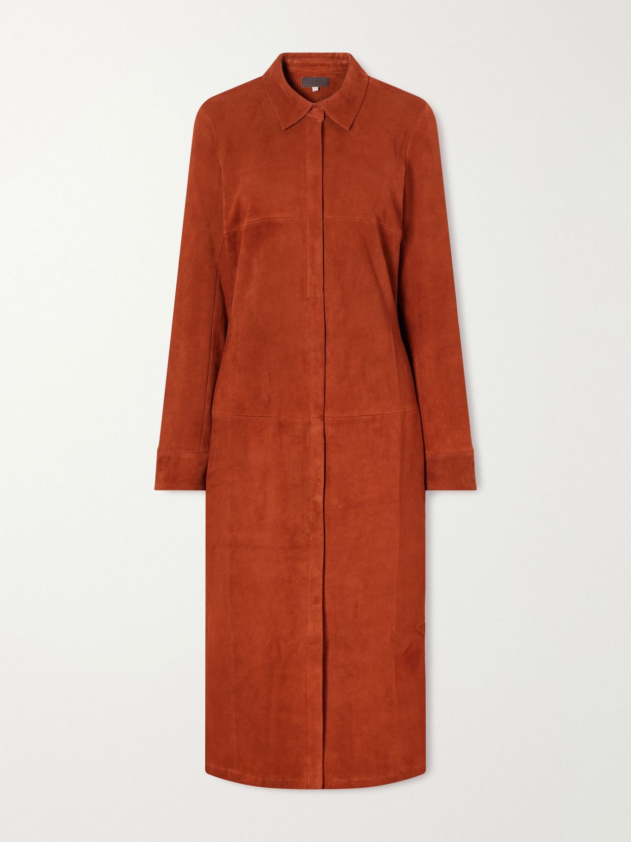 Becky suede midi dress