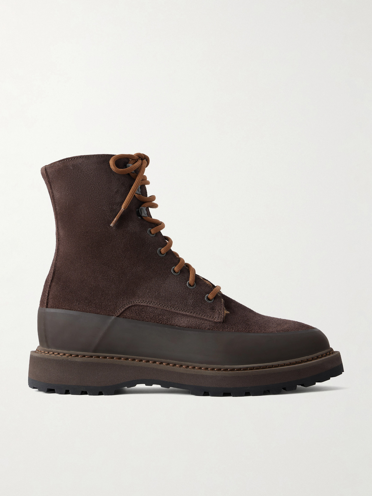 Le Monde Béryl - Dolomite Rubber-Trimmed Ankle Boots