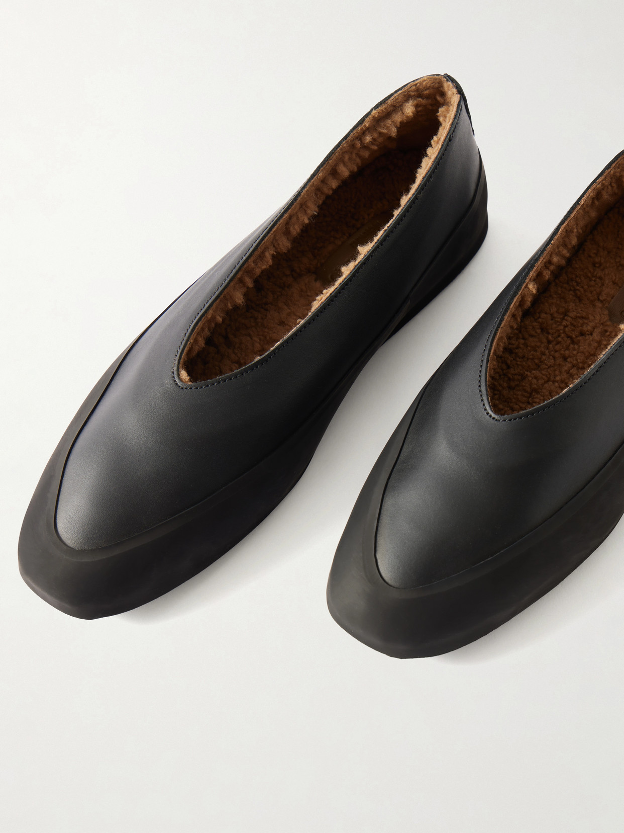 Le Monde Béryl - Apres Ski Rubber-Trimmed Ballet Flats