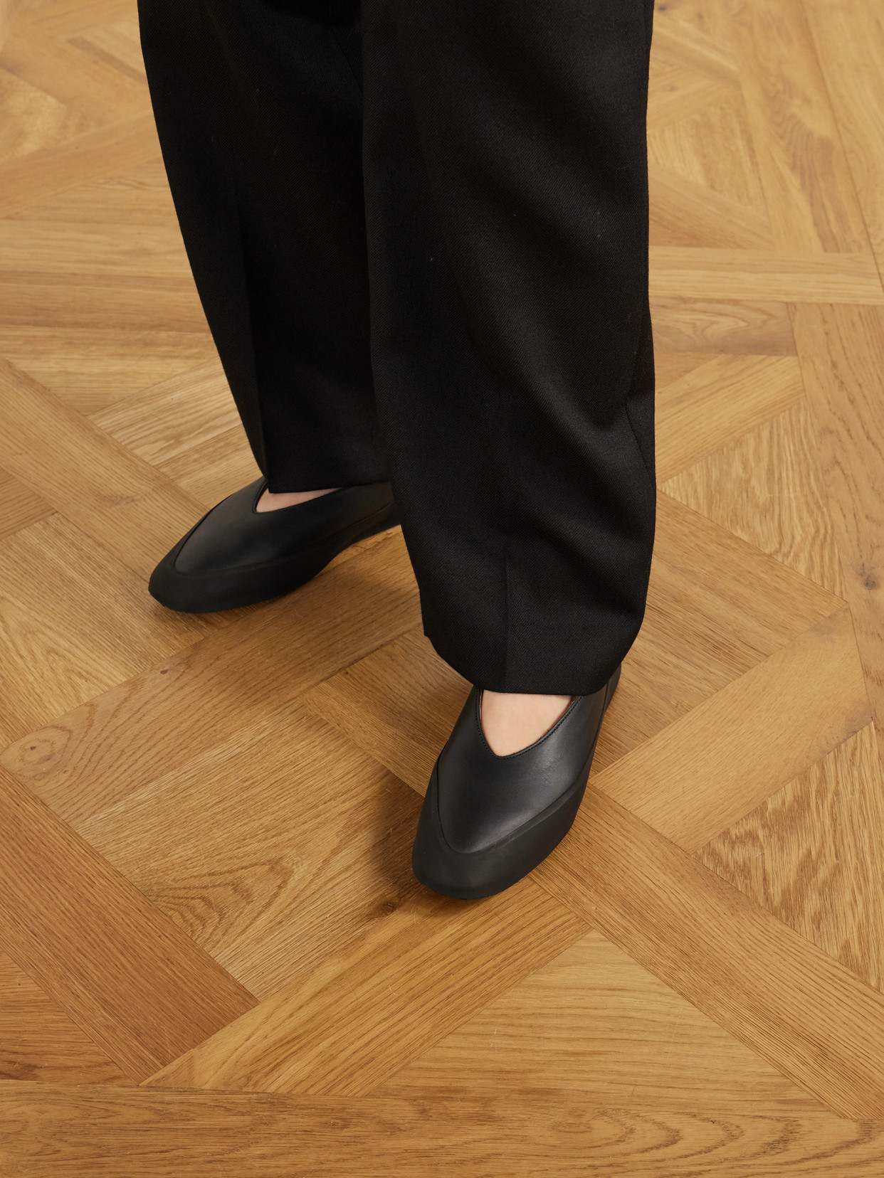 Le Monde Béryl - Apres Ski Rubber-Trimmed Ballet Flats