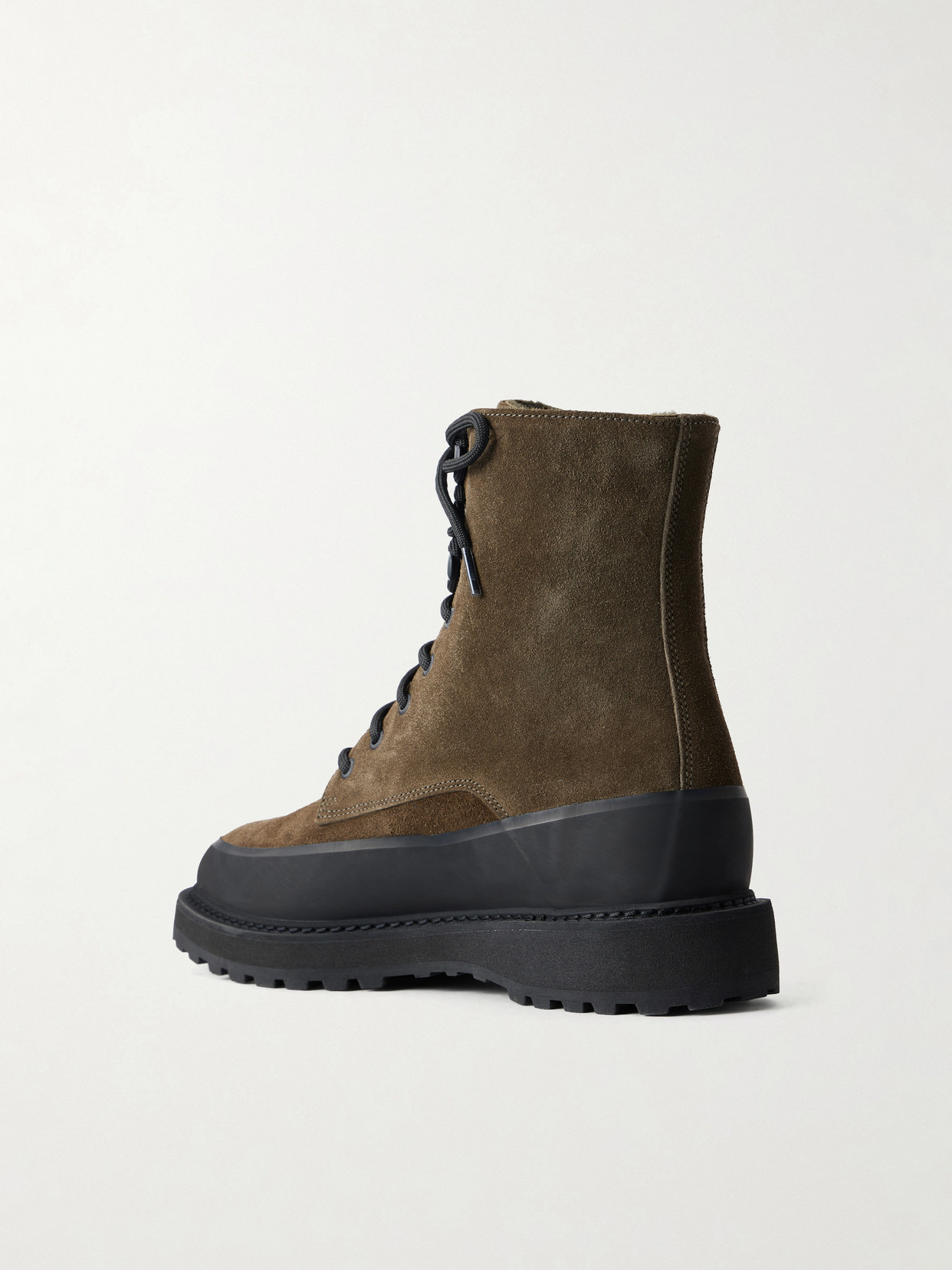 Le Monde Béryl - Dolomite Rubber-Trimmed Ankle Boots