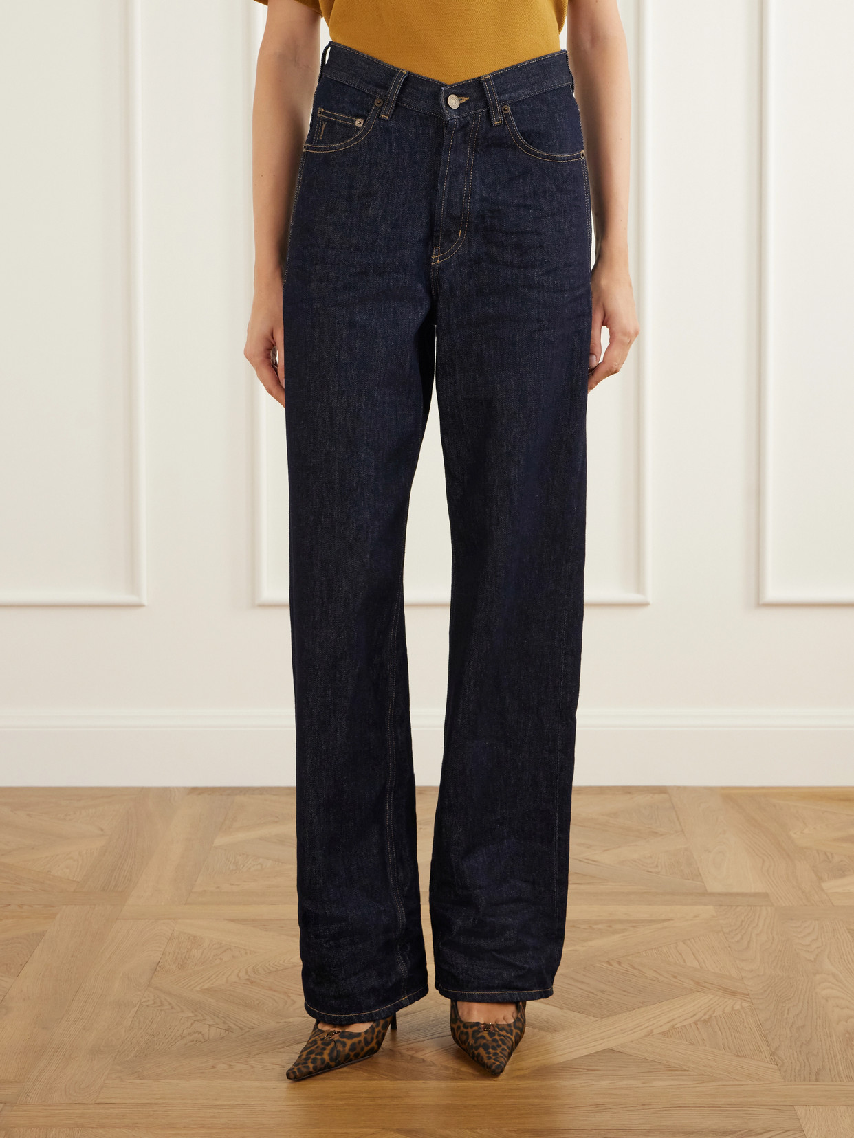 Straight-Leg Jeans
