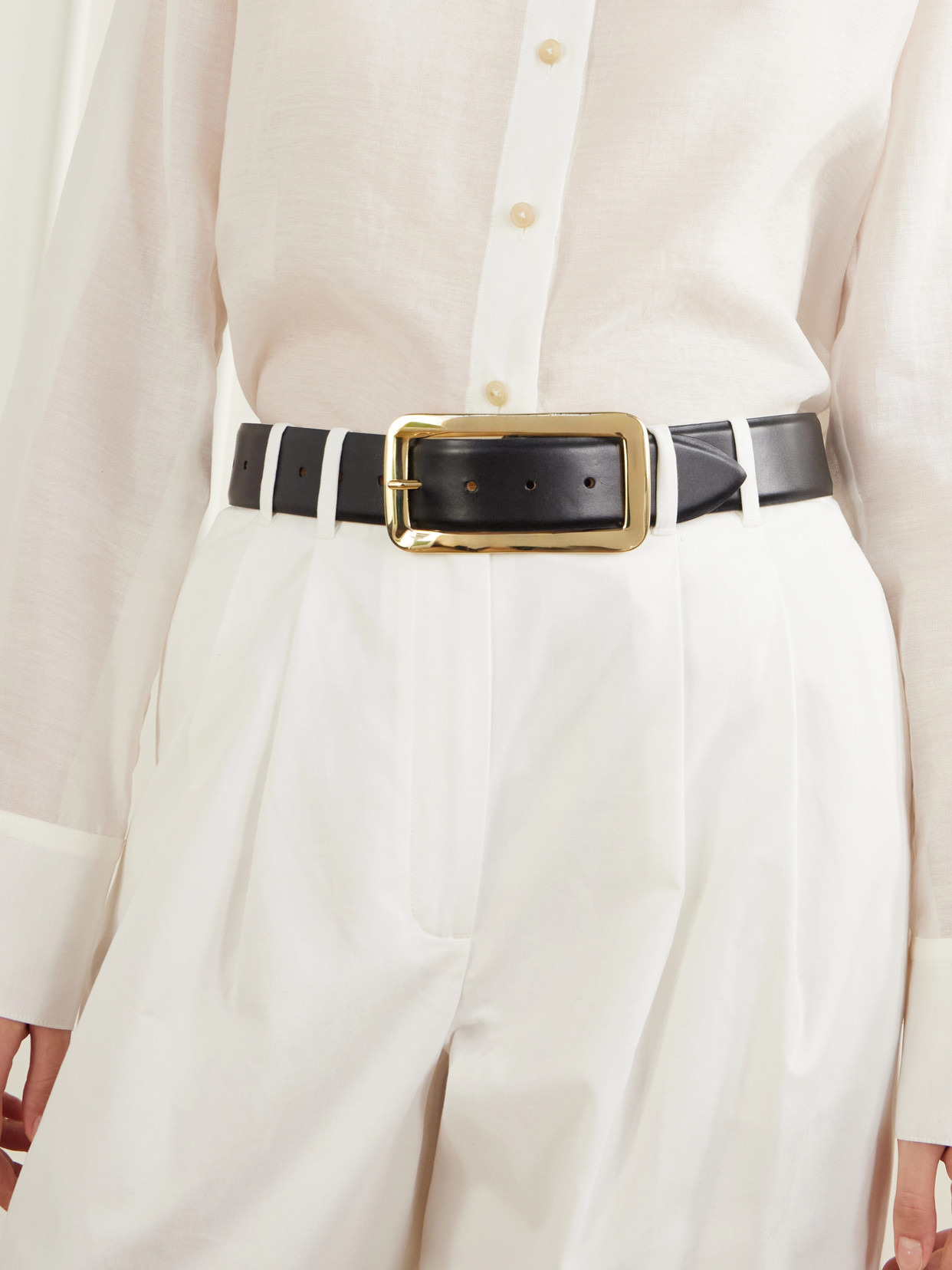 Dehanche Mila Leather Belt In Multi