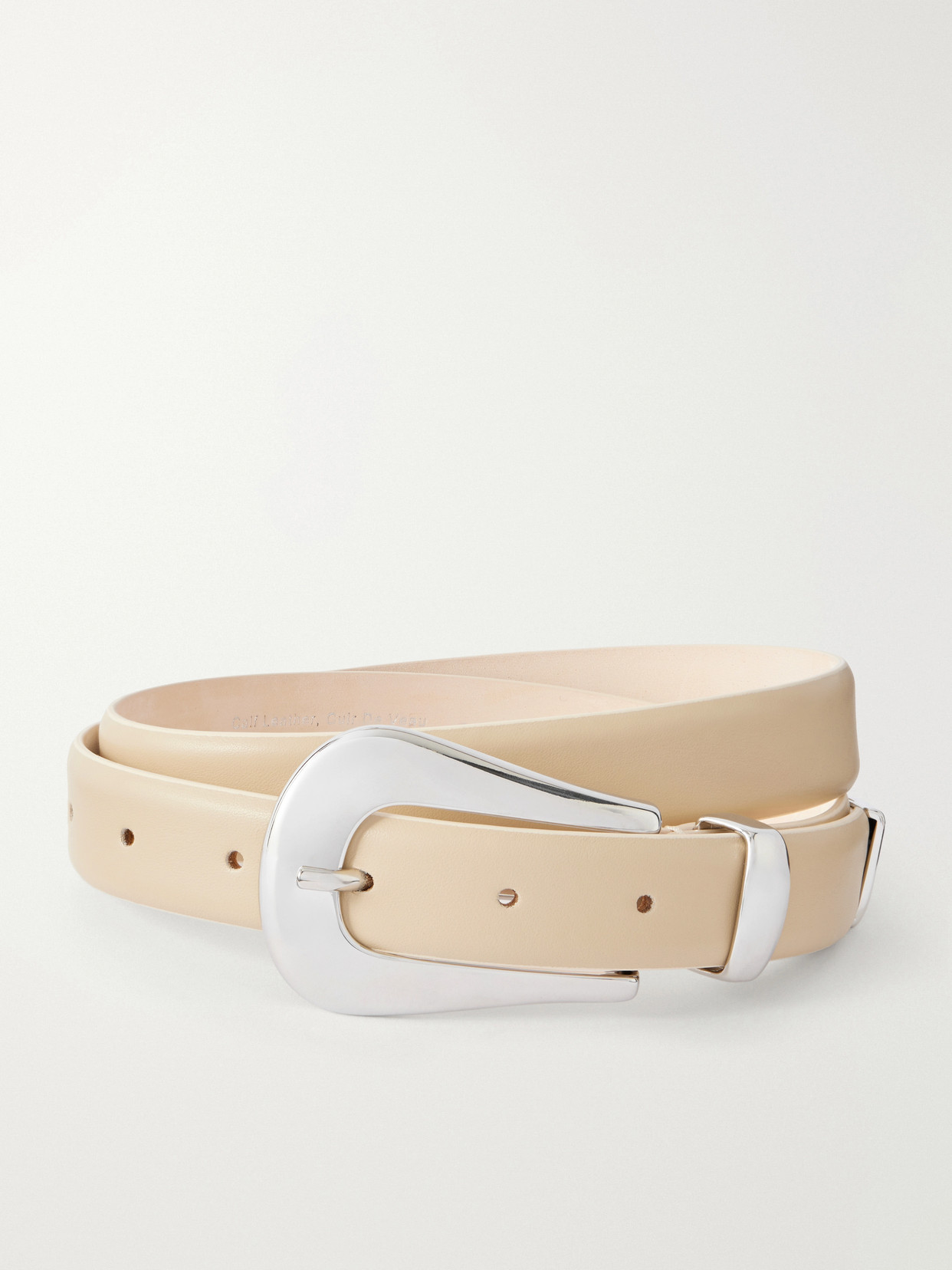 Dehanche Colette Leather Belt In Neutrals