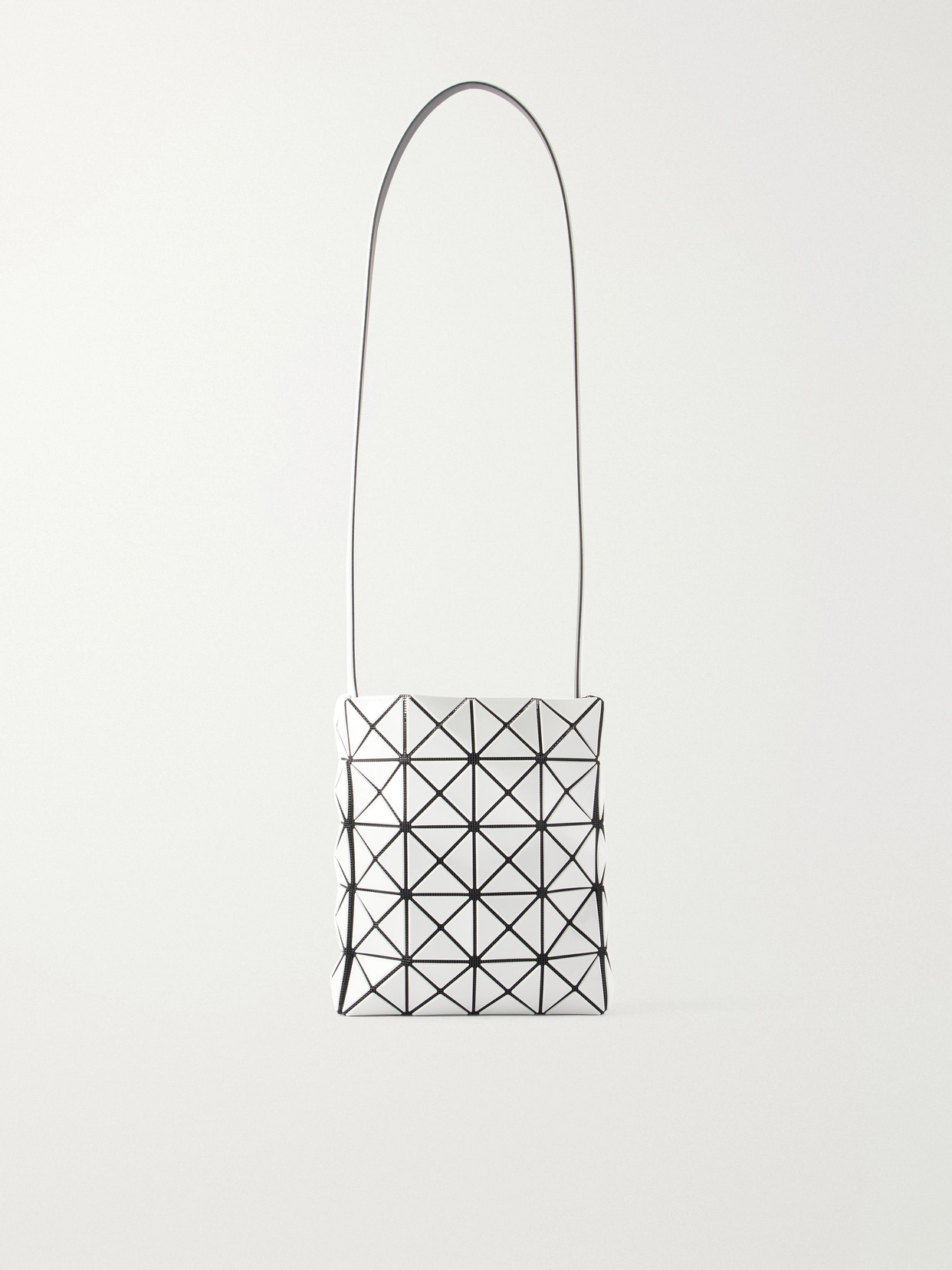 Bao Bao Issey Miyake Prism Gloss Rubber Crossbody Bag In Purple