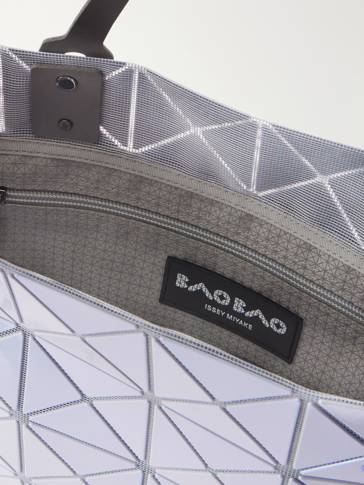 Platinum Rubber Tote