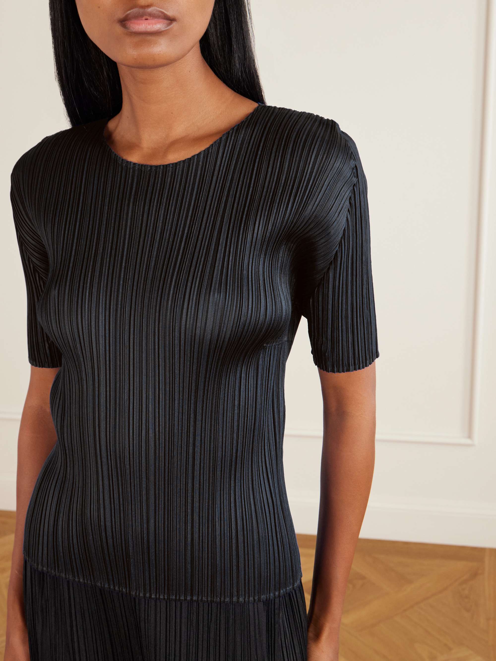 PLEATS PLEASE ISSEY MIYAKE Plissé shirt | NET-A-PORTER