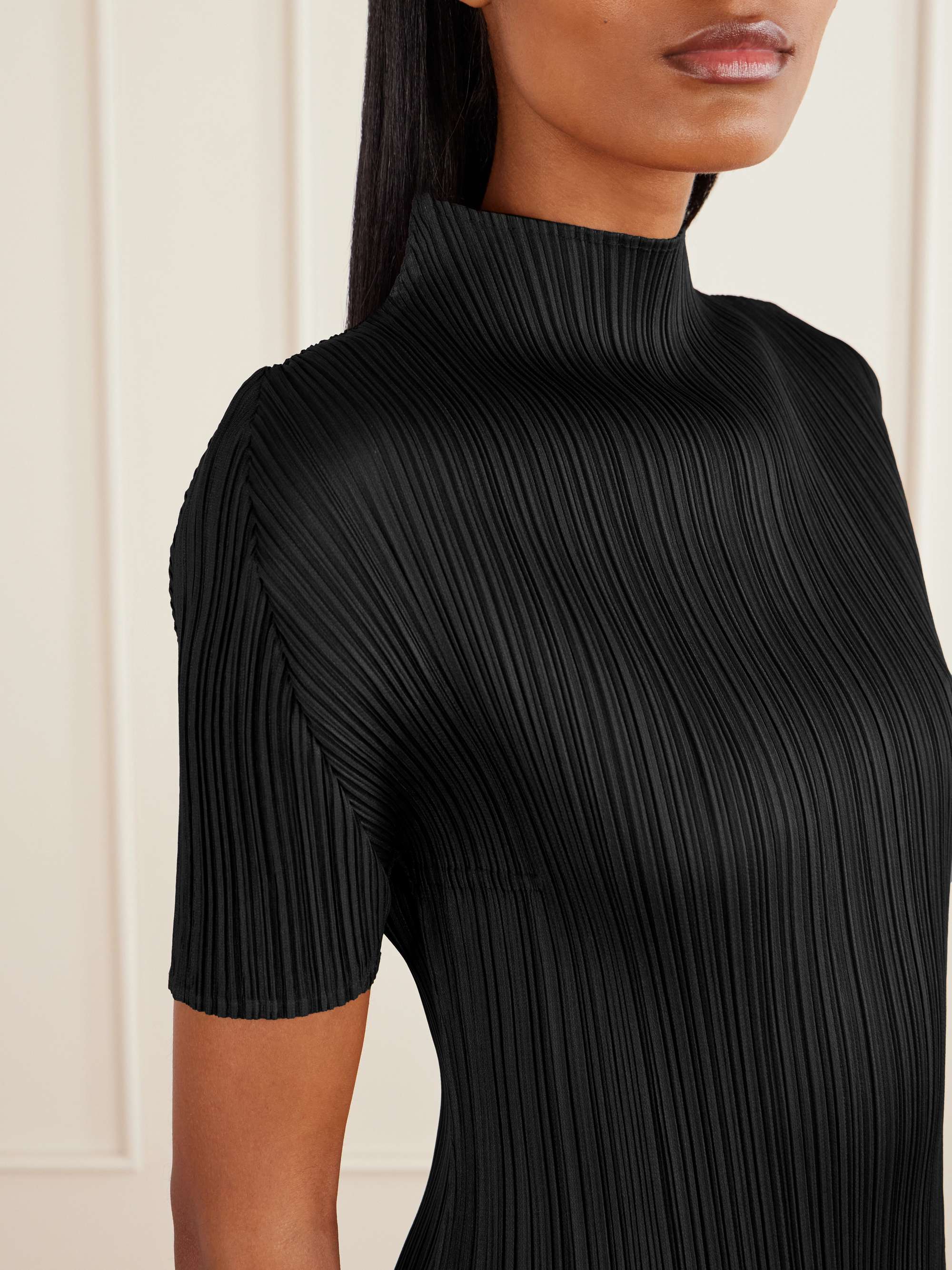 PLEATS PLEASE ISSEY MIYAKE September plissé blouse | NET-A-PORTER